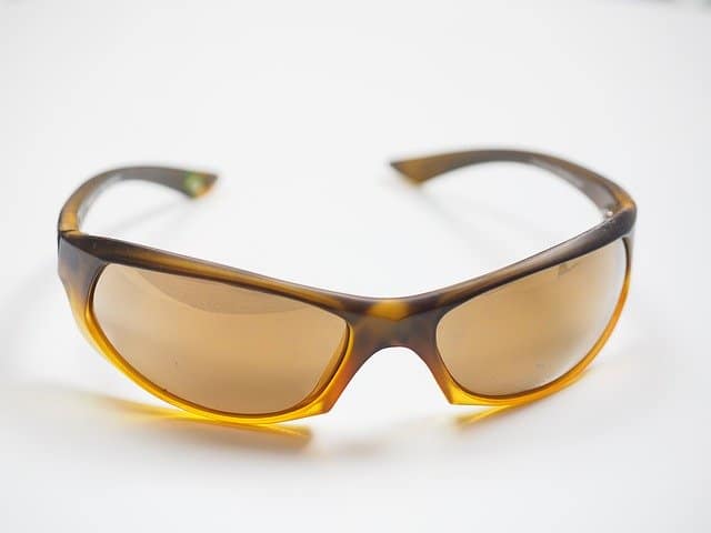 sunglasses with brown frame and lenses