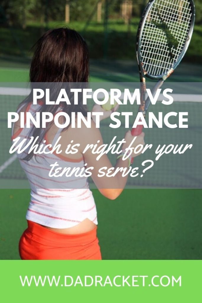 Here's an article looking at the pros and cons of the platform vs pinpoint stance. Which is better for your tennis game?