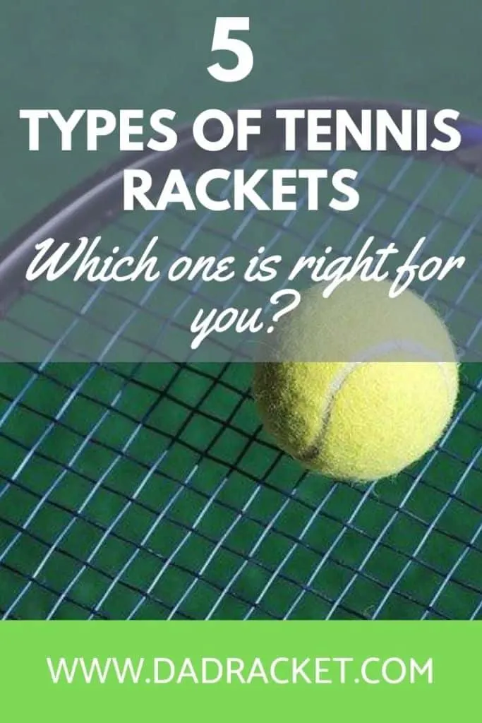 Did you know there are 5 different types of tennis rackets? Check out this article and discover which one is right for you.