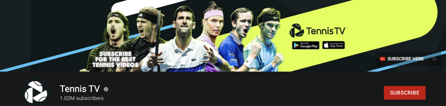 15 Best Tennis YouTube Channels (Updated 2025)